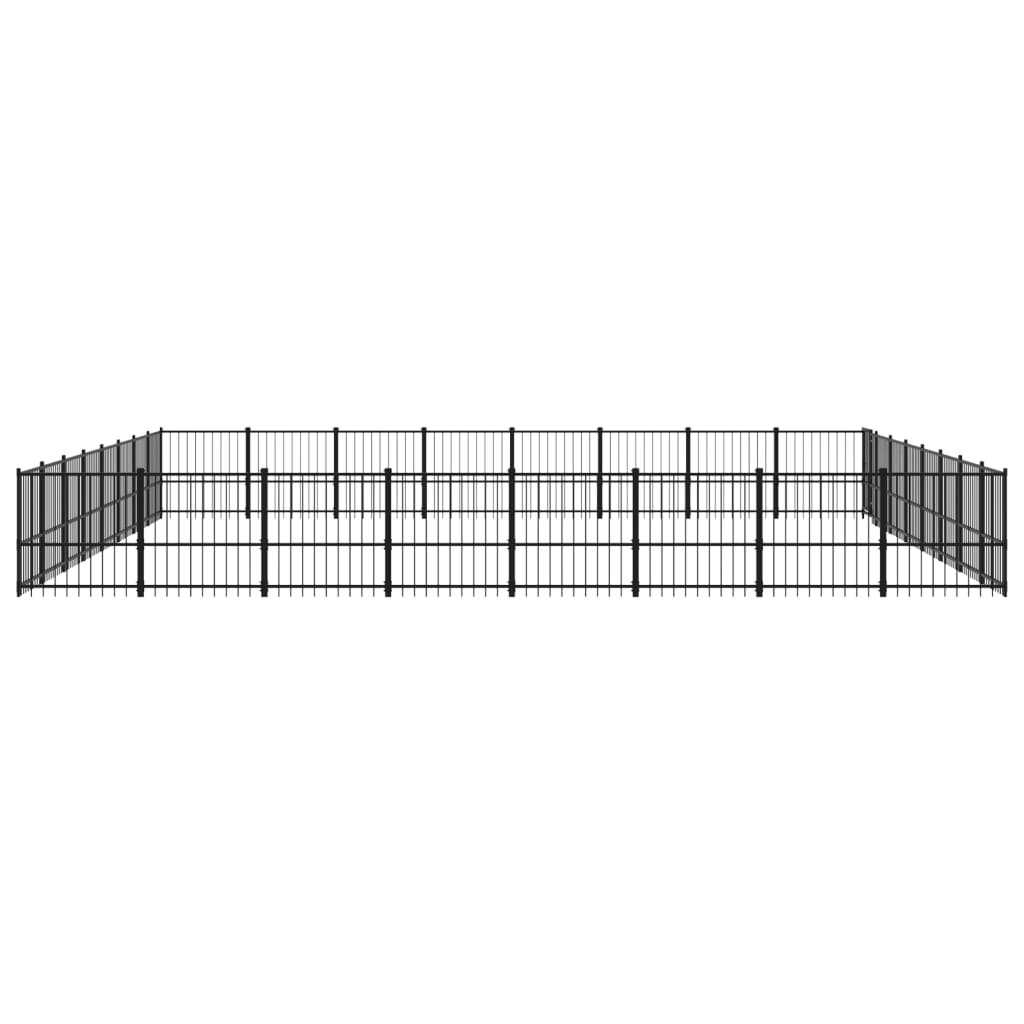 Venkovní Psí Kotec Ocel 60,22 M²