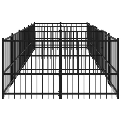 Venkovní Psí Kotec Ocel 11,26 M²