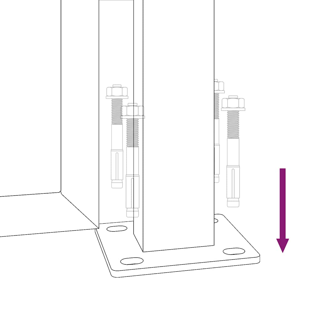 Zahradní Branka Corten Ocel Bambusový Design