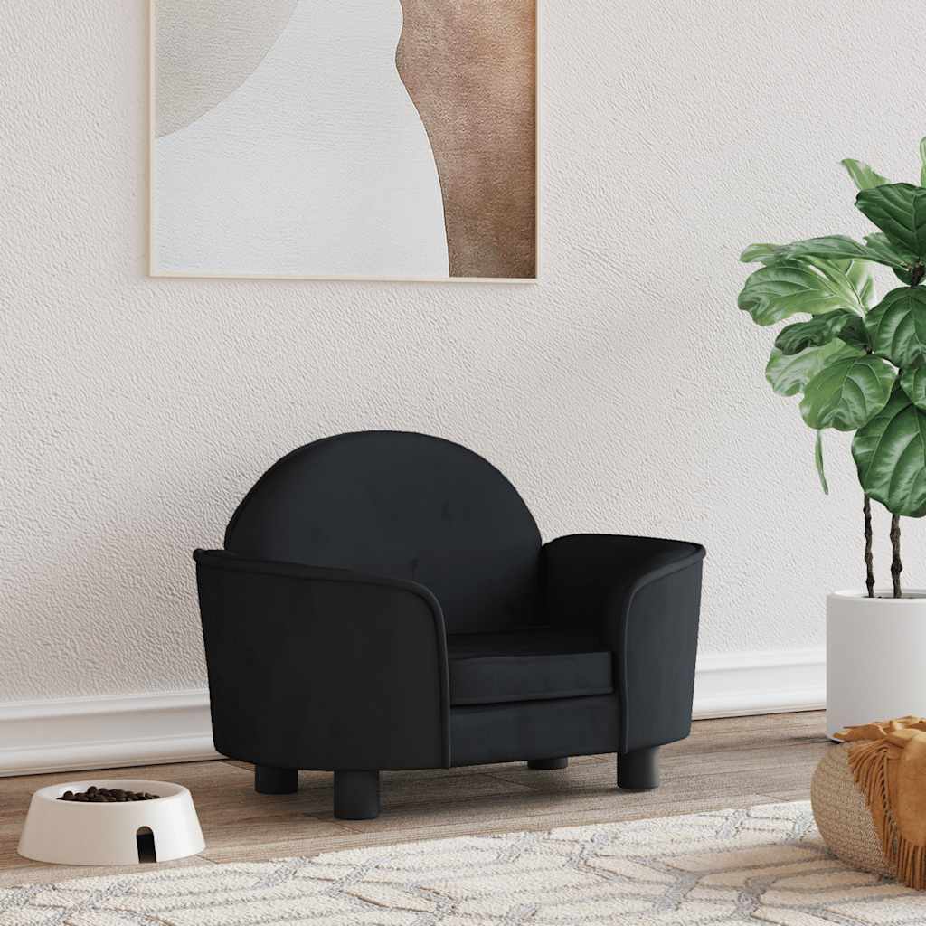 Pelíšek Pro Psy Světle Šedý 66 X 40 X 45 Cm Samet