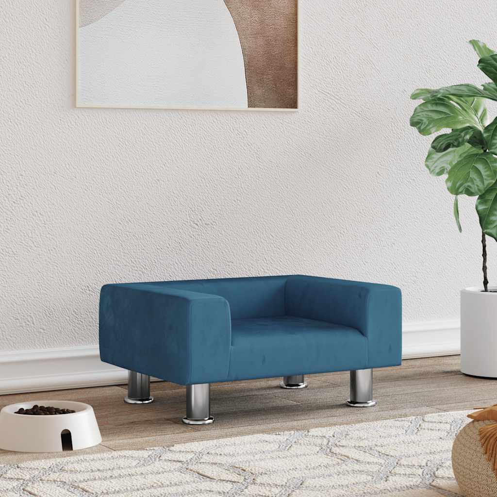 Pelíšek Pro Psy Krémový 70 X 45 X 26,5 Cm Samet