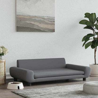 Pelíšek Pro Psy Světle Šedý Samet