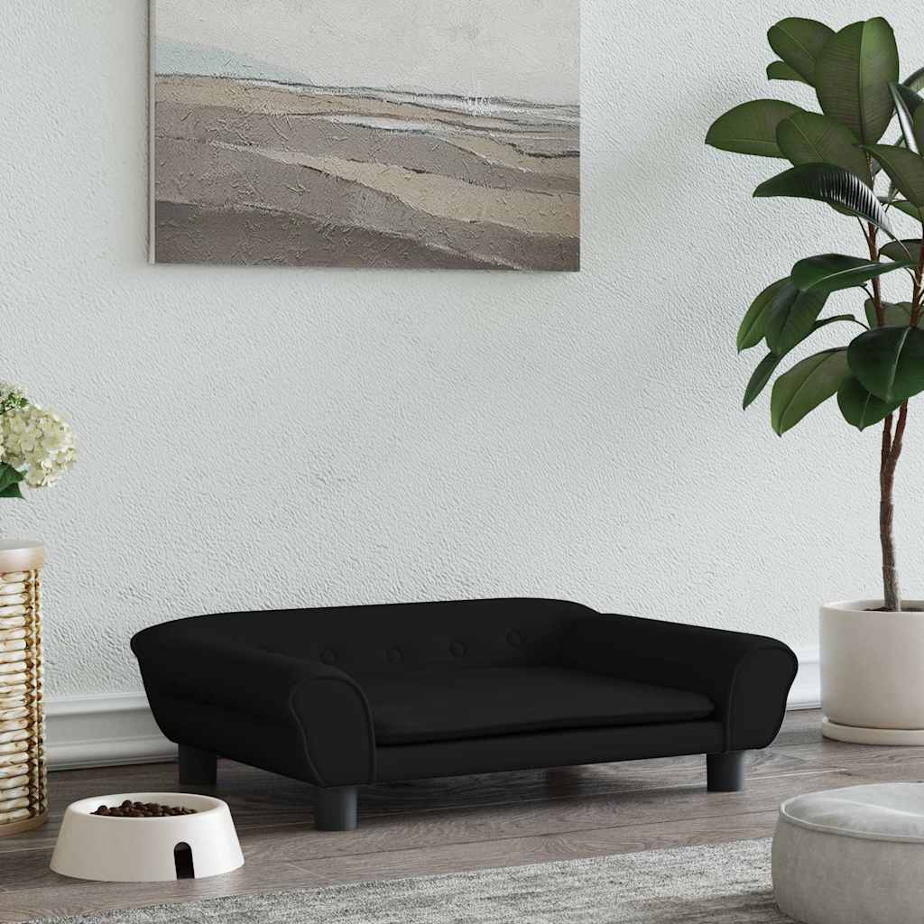 Pelíšek Pro Psy Tmavě Šedý Samet