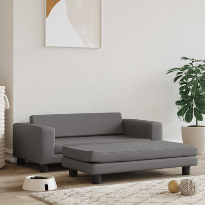 Vida Pelíšek Pro Psa A Prodlužovací Díl Světle Šedý 100X50X30 Cm