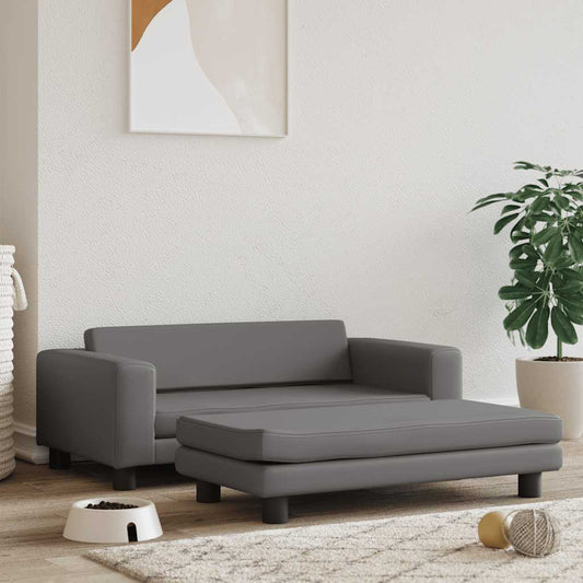 Vida Pelíšek Pro Psa A Prodlužovací Díl Šedý 100X50X30 Cm