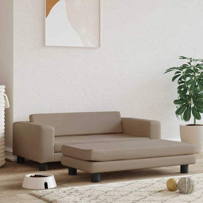 Vida Pelíšek Pro Psa A Prodlužovací Díl Světle Šedý 100X50X30 Cm