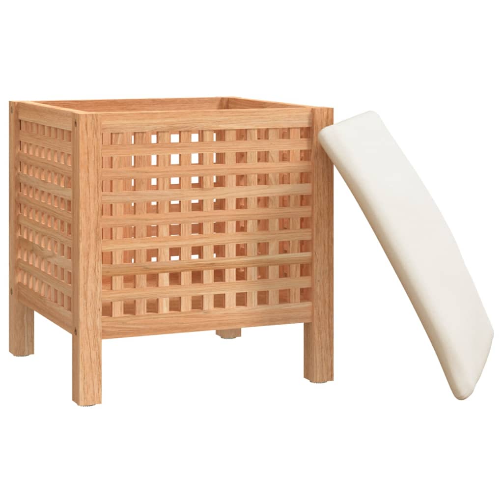 Koupelnová Stolička 48 X 47,5 X 52 Cm Masivní Ořechové Dřevo