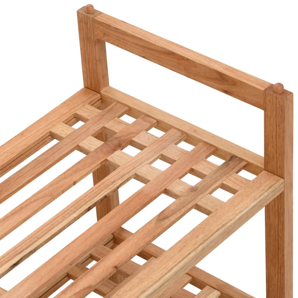 Botníky 2 Ks 69 X 27 X 41 Cm Masivní Ořechové Dřevo