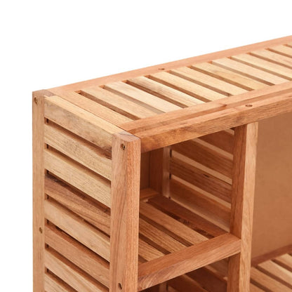 Zrcadlová Skříňka 80 X 17 X 34 Cm Masivní Ořechové Dřevo