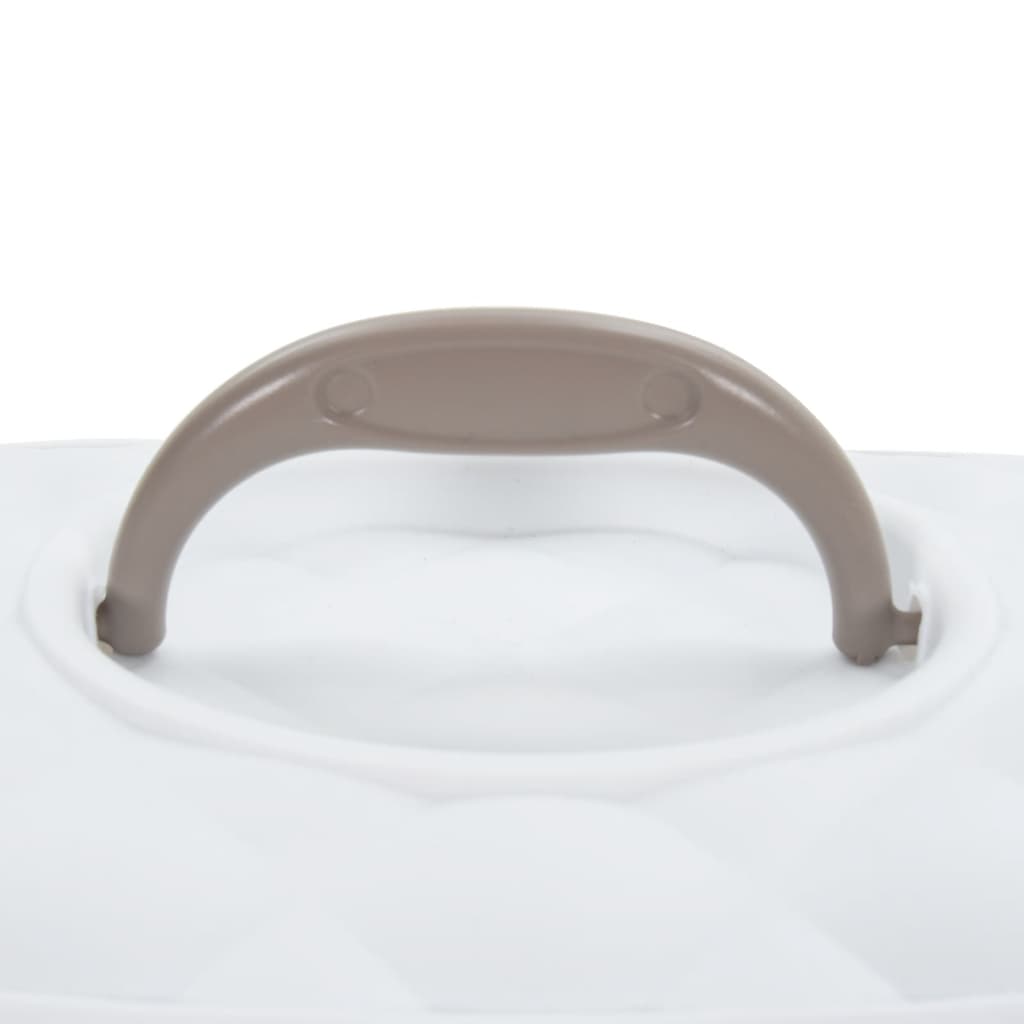 Přepravka Pro Domácí Mazlíčky Bílá A Hnědá 50 X 34,5 X 32 Cm Pp