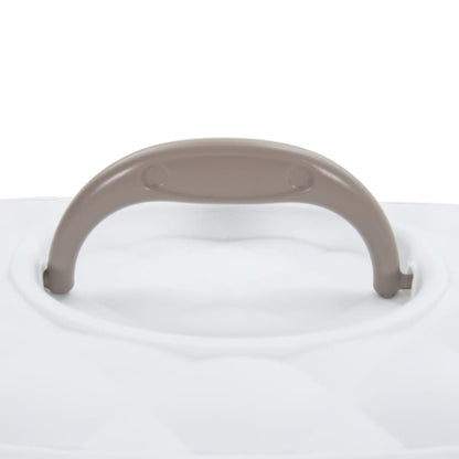 Přepravka Pro Domácí Mazlíčky Bílá A Hnědá 50 X 34,5 X 32 Cm Pp