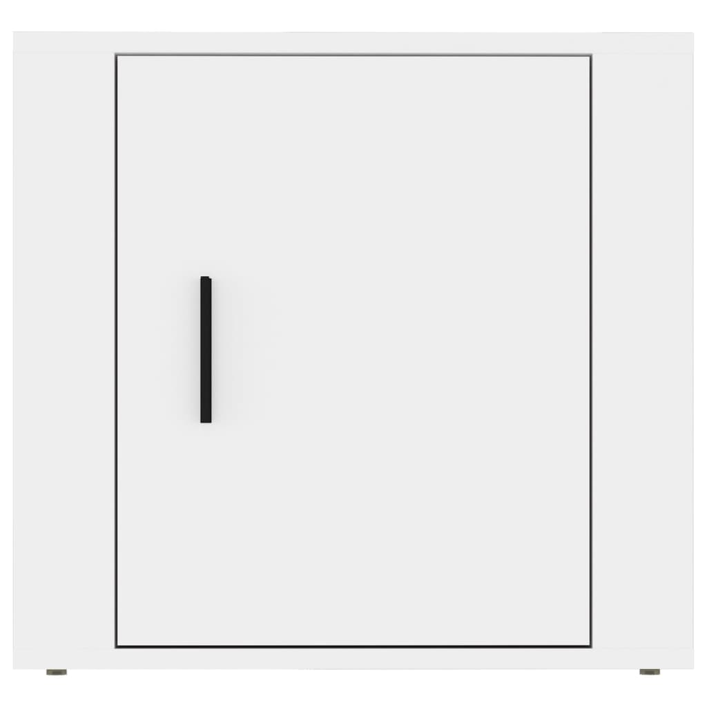 Noční Stolky 2 Ks Bílé 50X39X47 Cm