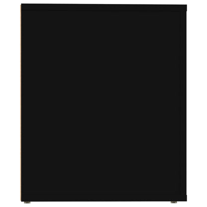 Noční Stolky 2 Ks Černé 50X39X47 Cm