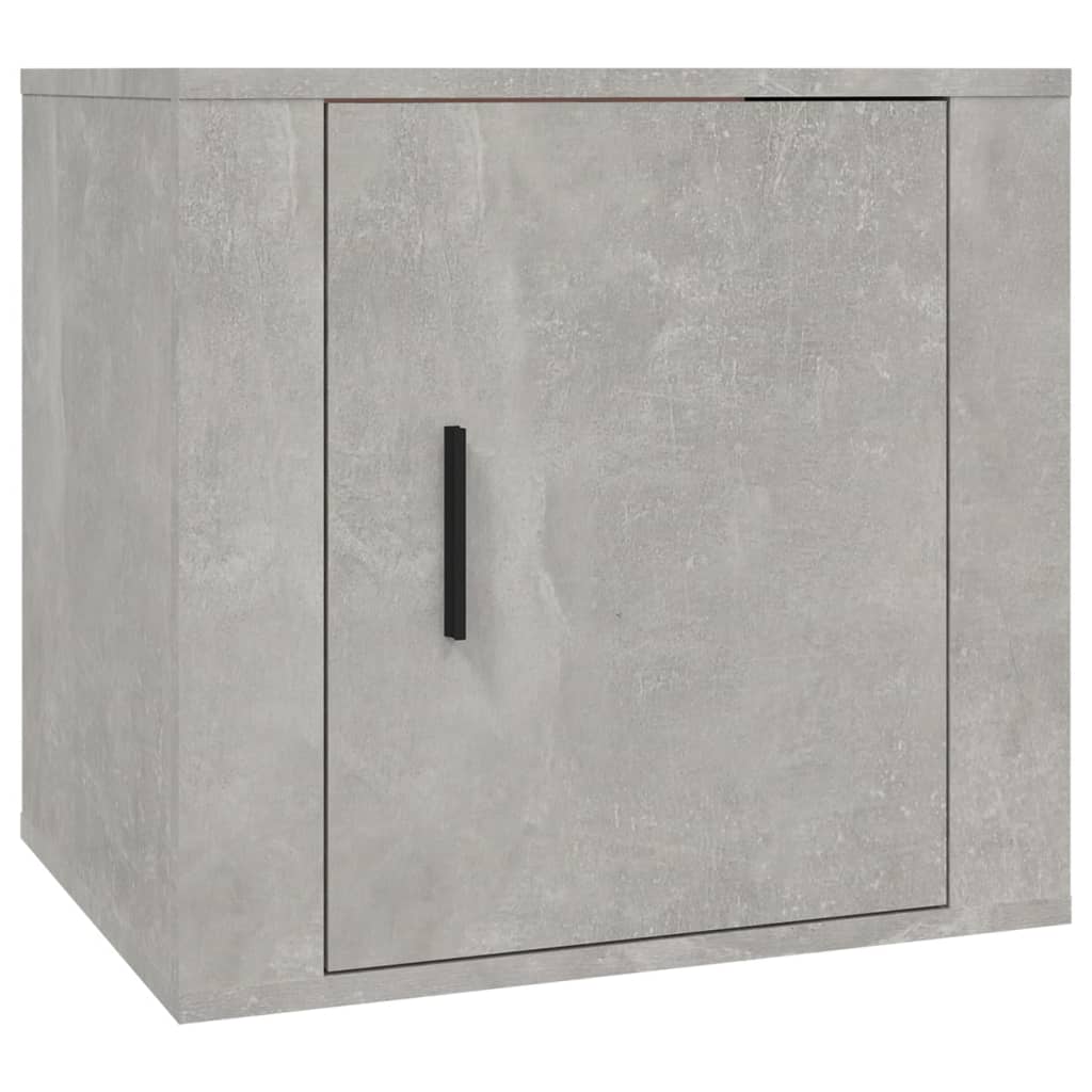 Noční Stolky 2 Ks Betonově Šedé 50X39X47 Cm