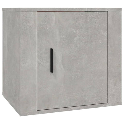 Noční Stolky 2 Ks Betonově Šedé 50X39X47 Cm