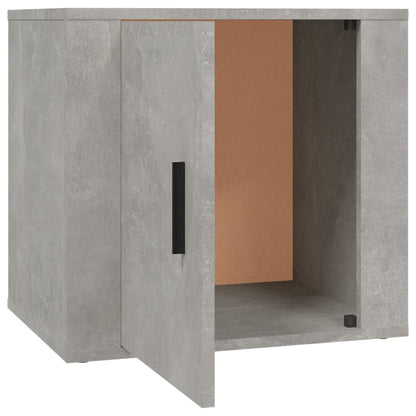 Noční Stolky 2 Ks Betonově Šedé 50X39X47 Cm