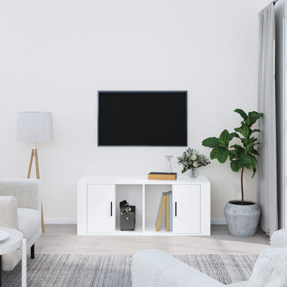 Tv Skříňka 100 X 35 X 40 Cm Kompozitní Dřevo