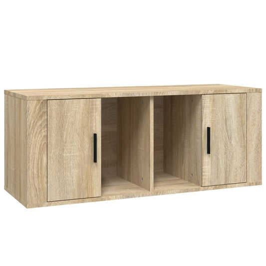 Tv Skříňka 100 X 35 X 40 Cm Kompozitní Dřevo