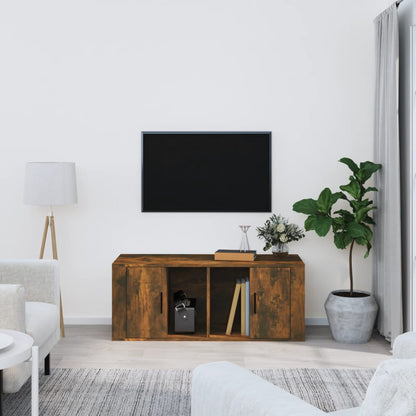 Tv Skříňka 100 X 35 X 40 Cm Kompozitní Dřevo