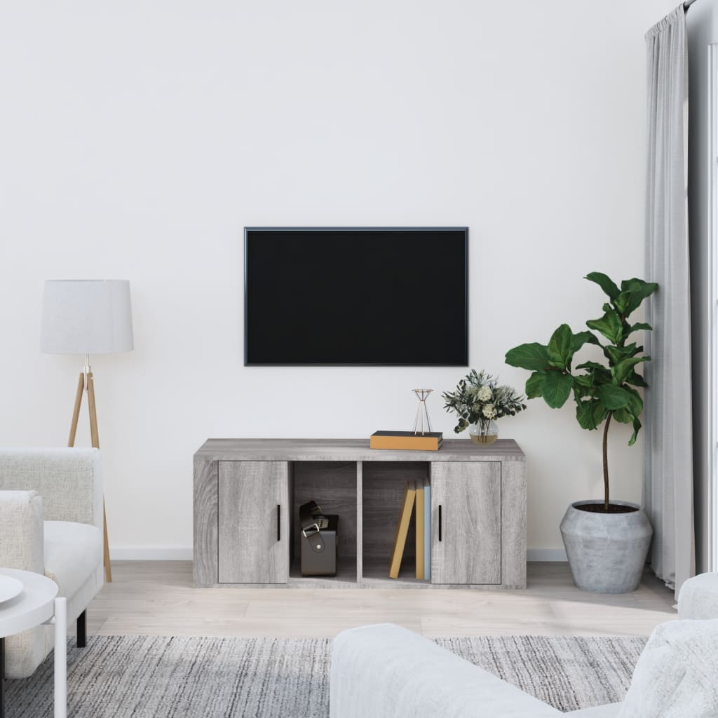 Tv Skříňka 100 X 35 X 40 Cm Kompozitní Dřevo