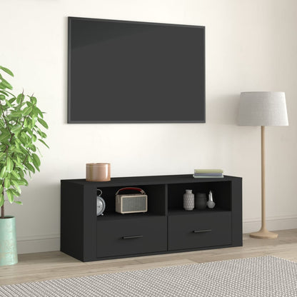 Tv Skříňka 100 X 35 X 40 Cm Kompozitní Dřevo