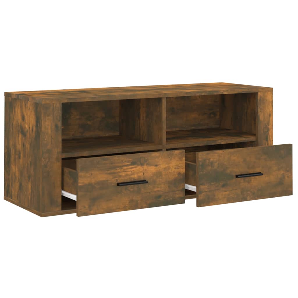 Tv Skříňka 100 X 35 X 40 Cm Kompozitní Dřevo