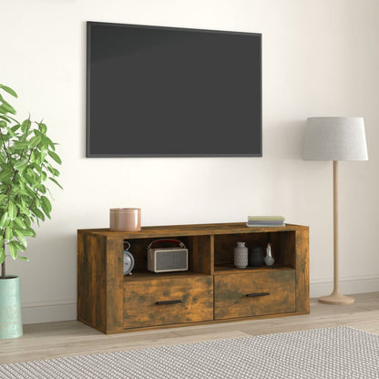 Tv Skříňka 100 X 35 X 40 Cm Kompozitní Dřevo