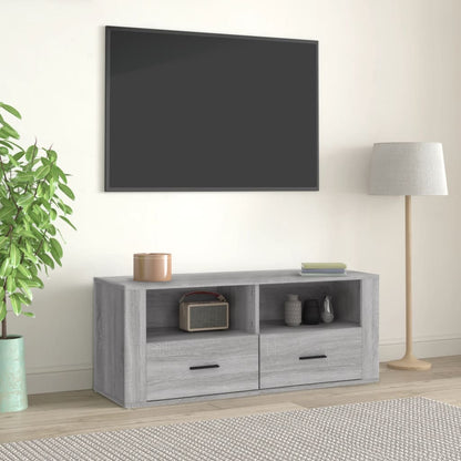 Tv Skříňka 100 X 35 X 40 Cm Kompozitní Dřevo