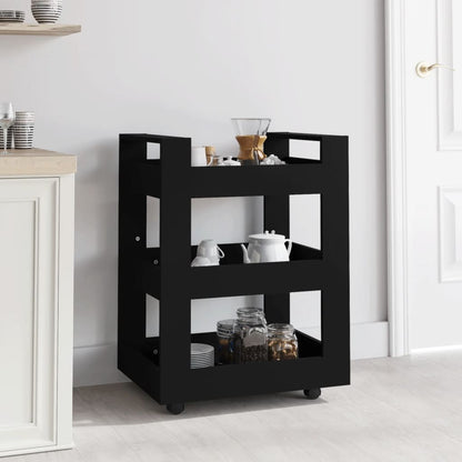 Kuchyňský Vozík Betonově Šedá 60 X 45 X 80 Cm Kompozitní Dřevo