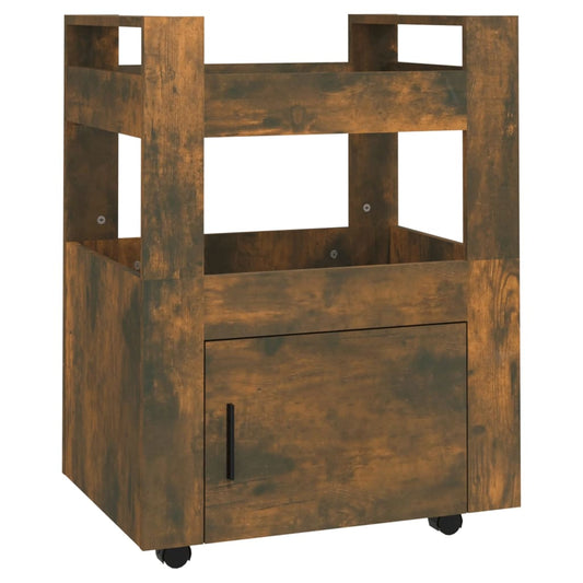 Kuchyňský Vozík 60 X 45 X 80 Cm Kompozitní Dřevo
