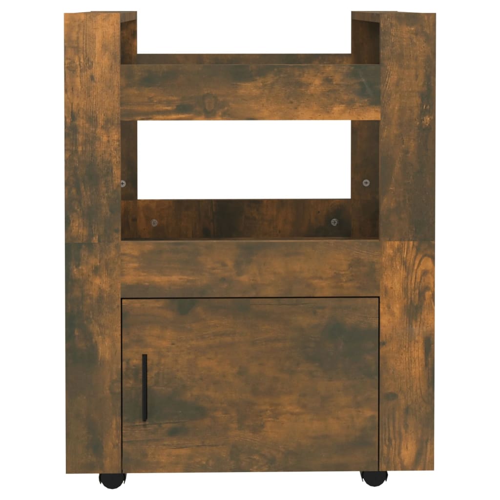 Kuchyňský Vozík 60 X 45 X 80 Cm Kompozitní Dřevo