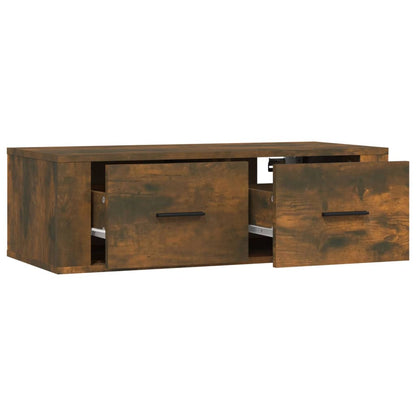 Závěsná Tv Skříňka 80 X 36 X 25 Cm Kompozitní Dřevo