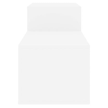 Botník Bílý 150 X 35 X 45 Cm Kompozitní Dřevo