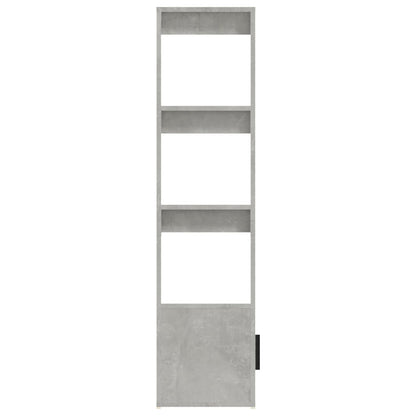 Příborník Betonově Šedý 80X30X119,5 Cm Kompozitní Dřevo