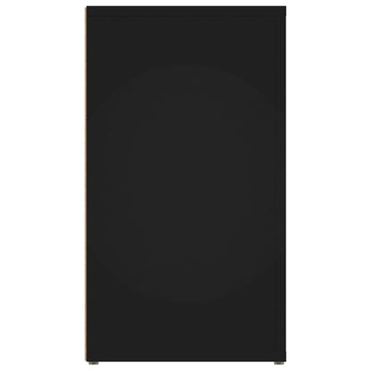 Příborník Černý 80X30X54 Cm Kompozitní Dřevo