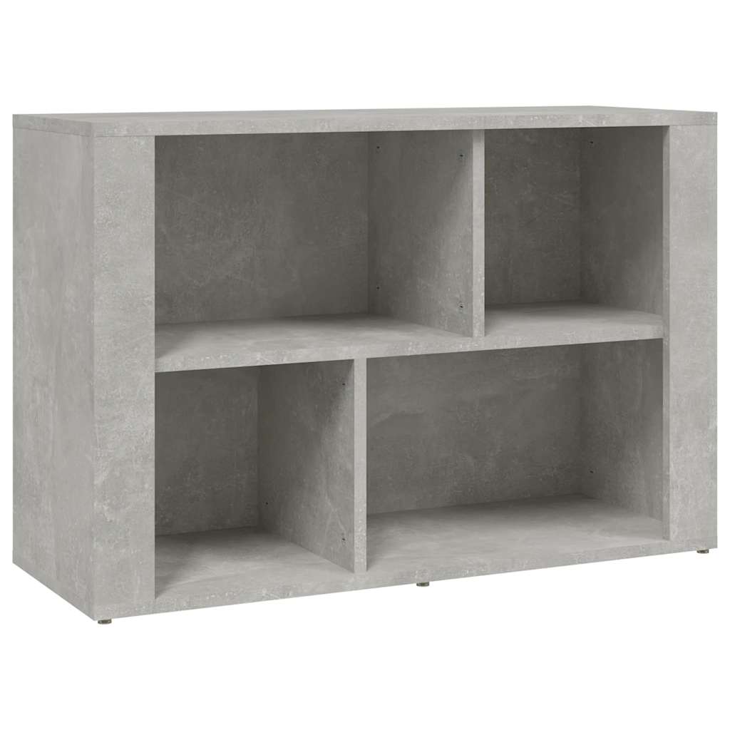 Příborník Betonově Šedý 80X30X54 Cm Kompozitní Dřevo