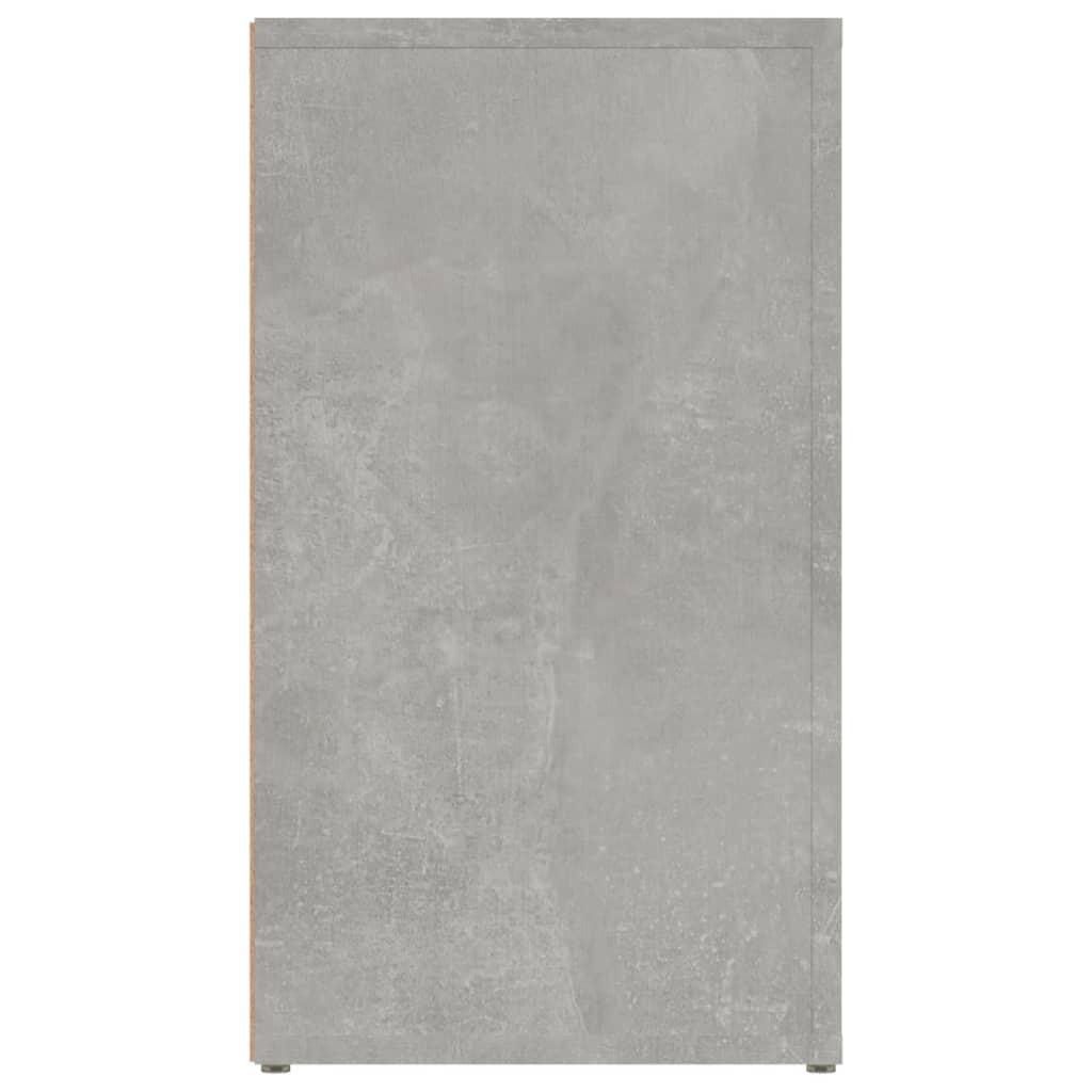 Příborník Betonově Šedý 80X30X54 Cm Kompozitní Dřevo