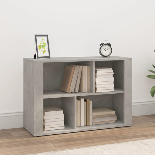 Příborník Betonově Šedý 80X30X54 Cm Kompozitní Dřevo