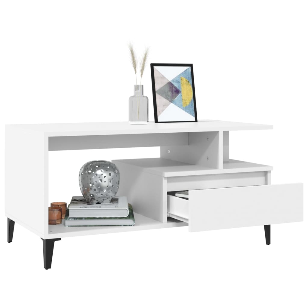 Konferenční Stolek 90X49X45 Cm Kompozitní Dřevo