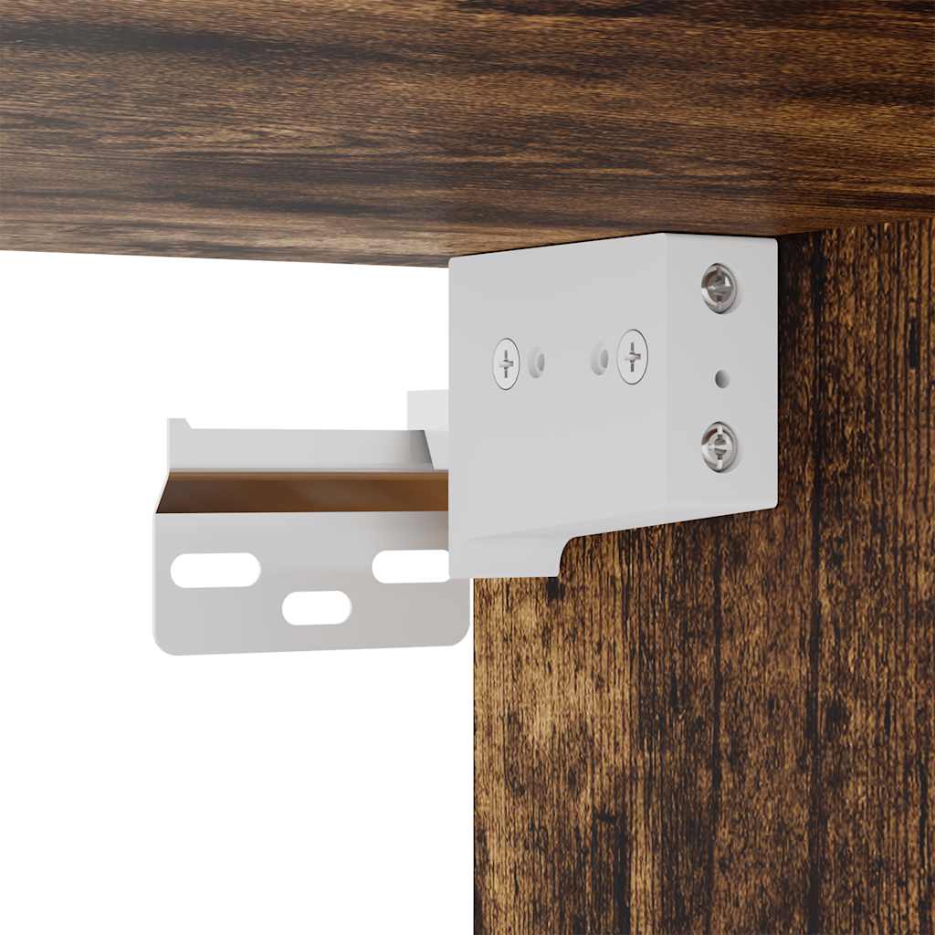 Nástěnný Botník 100 X 35 X 38 Cm Kompozitní Dřevo