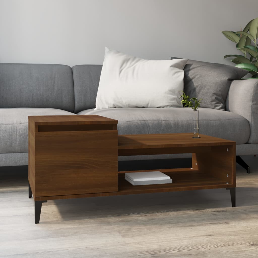 Konferenční Stolek 100X50X45 Cm Kompozitní Dřevo