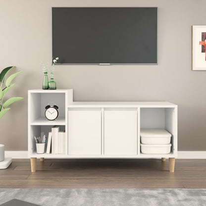 Tv Skříňka 100X35X55 Cm Kompozitní Dřevo