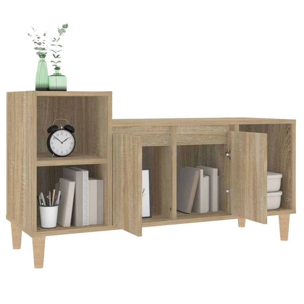 Tv Skříňka 100X35X55 Cm Kompozitní Dřevo