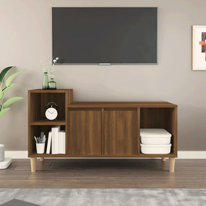 Tv Skříňka 100X35X55 Cm Kompozitní Dřevo