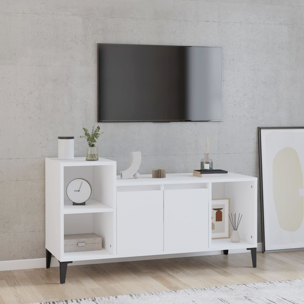 Tv Skříňka 100X35X55 Cm Kompozitní Dřevo