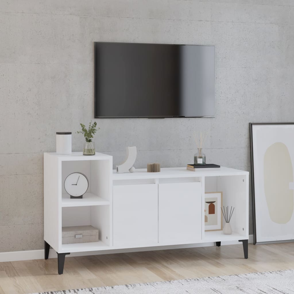 Tv Skříňka 100X35X55 Cm Kompozitní Dřevo