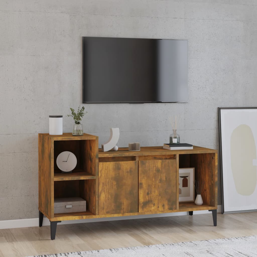 Tv Skříňka 100X35X55 Cm Kompozitní Dřevo