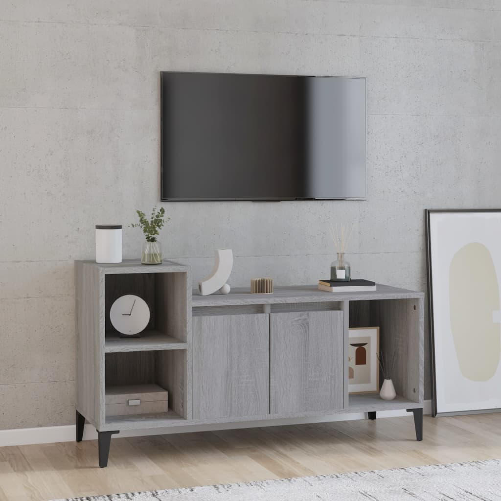 Tv Skříňka 100X35X55 Cm Kompozitní Dřevo