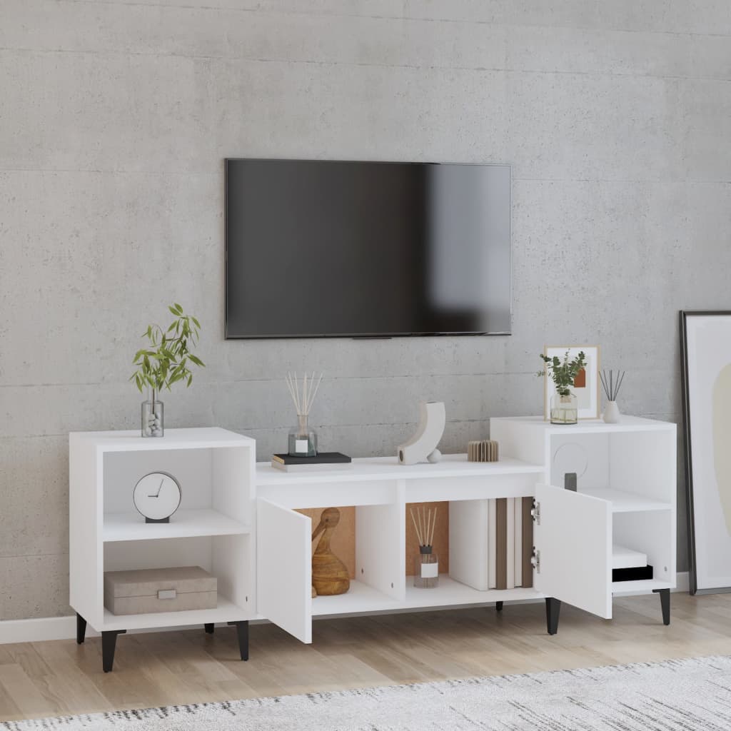 Tv Skříňka 160 X 35 X 55 Cm Kompozitní Dřevo