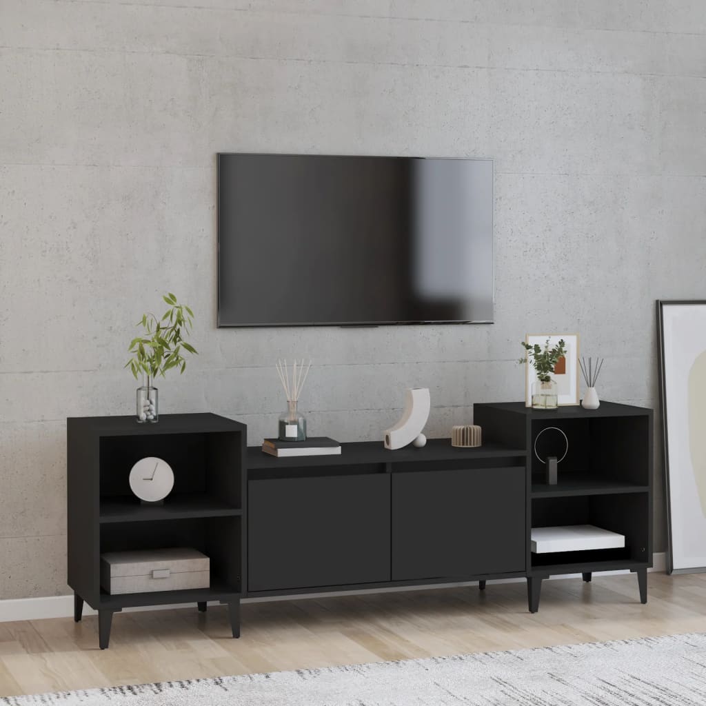 Tv Skříňka 160 X 35 X 55 Cm Kompozitní Dřevo